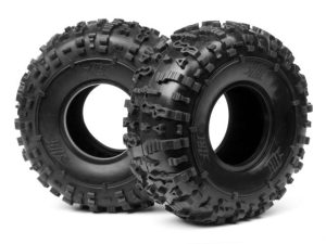 HB Hot Bodies Rover 2.2" Rock Crawling tyres (Pr) Blue 67780